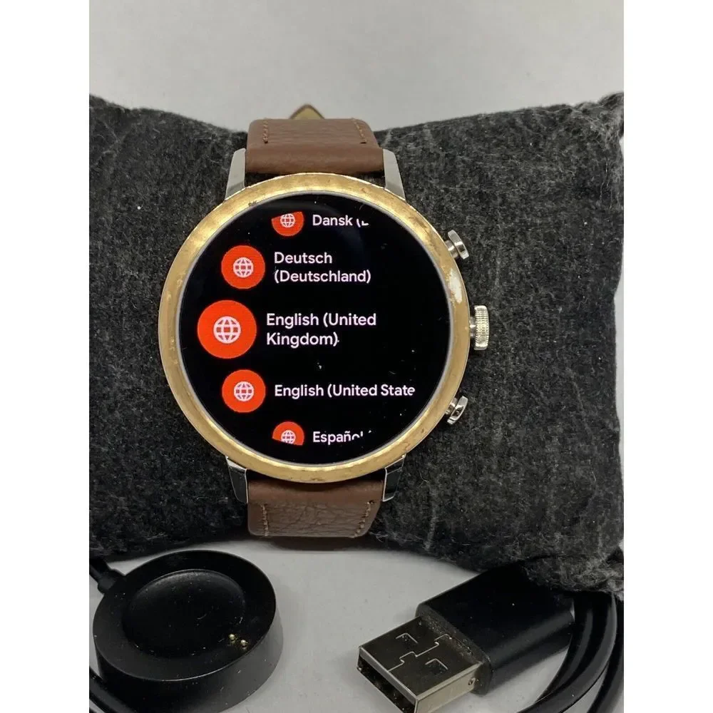 Fossil Gen 4 Authentic Digital Dial Smart Watch Custom Band FTW6016 LT346
